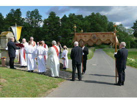 Bittprozession am Pfingstmontag (Foto: Karl-Franz Thiede)